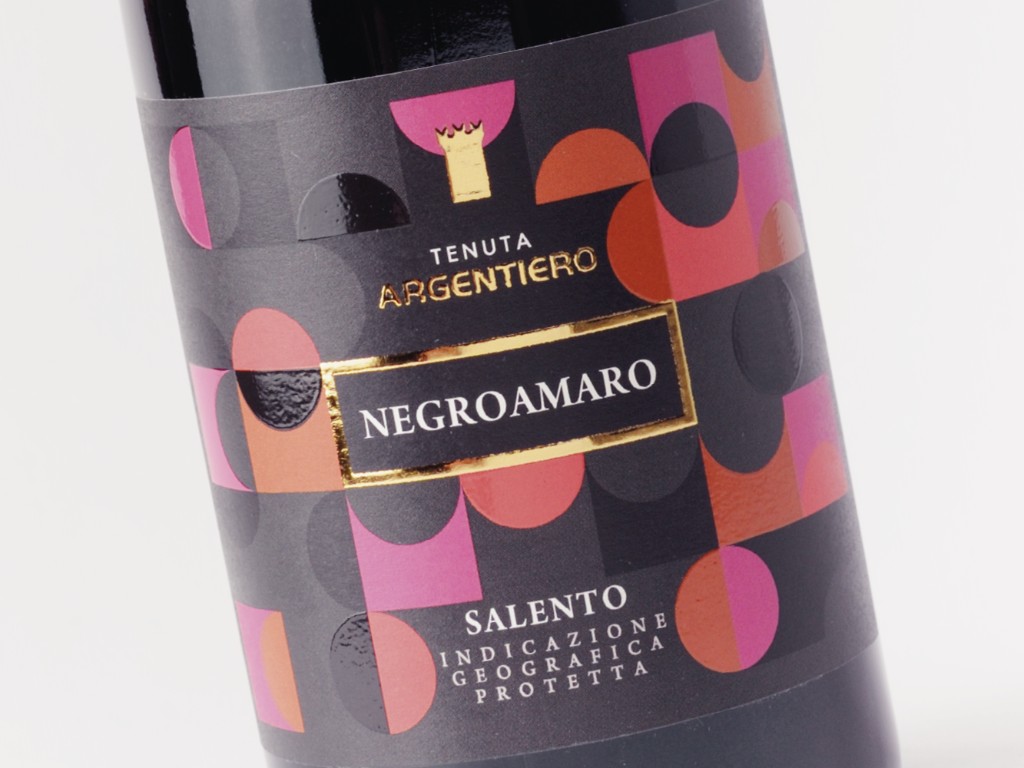 Etichetta Negroamaro Tenuta Argentiero